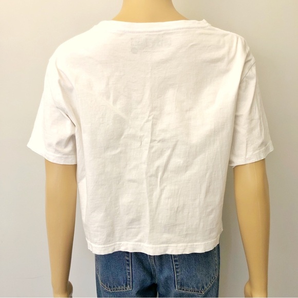 Guns N’ Roses Crop Top Band Graphic White T Shirt. Size medium. - Picture 4 of 12